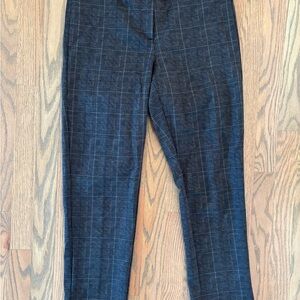 Amanda & Chelsea Plaid Pantsuit - Black and Gray